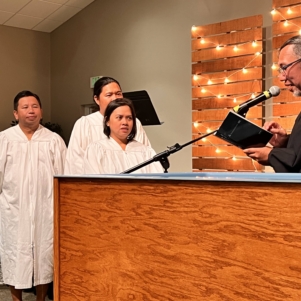 James & Desiree Aquino and Dr. Audie Florida Baptism